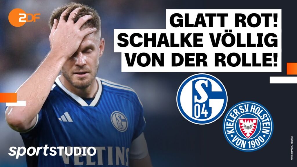 FC Schalke 04 – Holstein Kiel | 2. Bundesliga, 4. Spieltag Saison 2023/24 | sportstudio