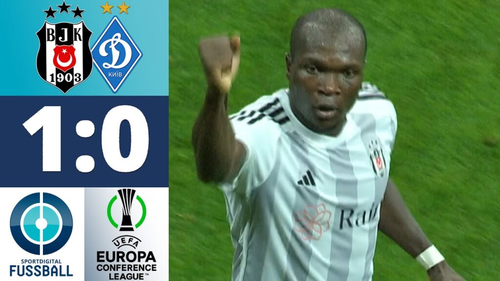 Rache für Aboubakar! Besiktas stürmt in die Conference League | Besiktas Istanbul - Dynamo Kiew