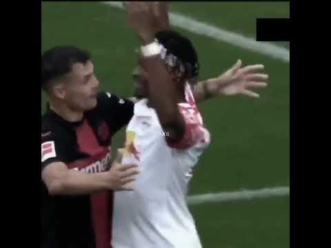 Good to see Granit Xhaka hasn't changed 1 bit #Shorts #xhaka #footbal