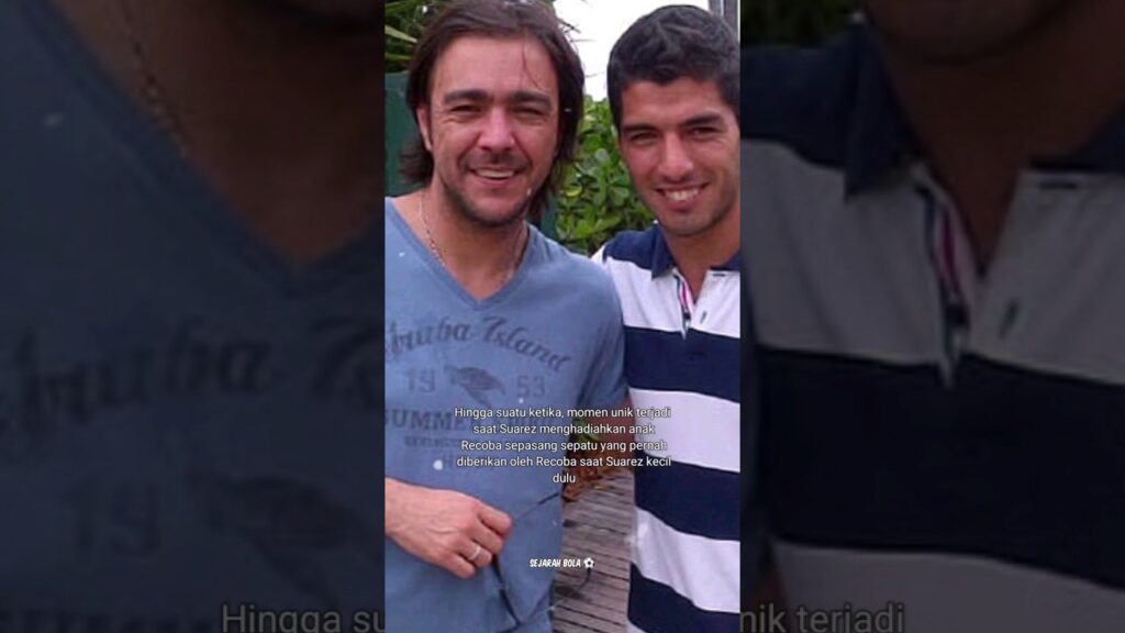 Saat Suarez mengembalikan sepatu pemberian Recoba