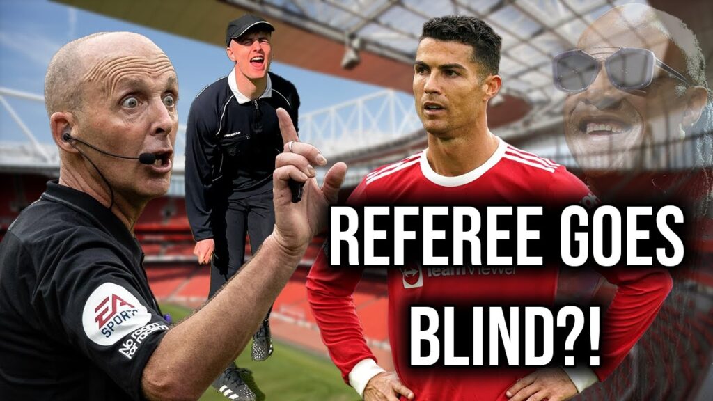 BLIND REFEREE COSTS MAN UTD?! (**EXTREMELY DUMB**)