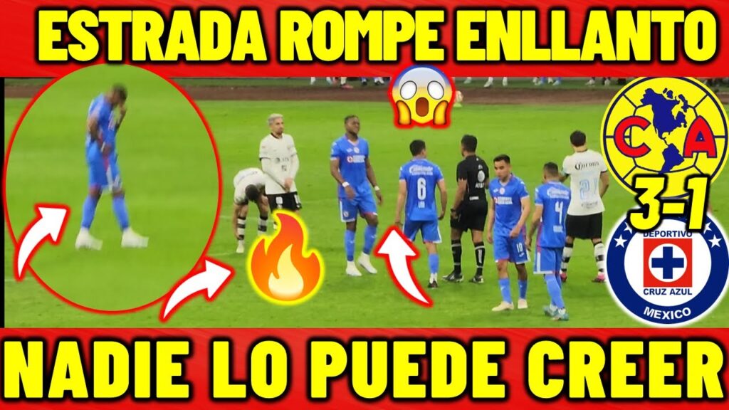 ⚽😭MICHAEL ESTRADA ROMPE EN LLANTO | TRAS SER EXPLULSADO ANTE AMERICA |