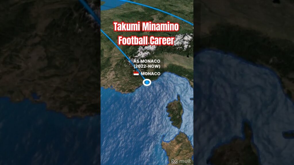 Takumi Minamino Football Career Journey #monaco #liverpool