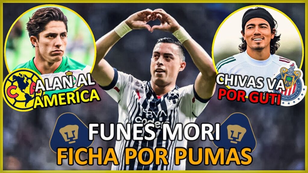 ¡CONFIRMADO: FUNES MORI y SILVA a PUMAS!💥 FICHAJES y BAJAS Confirmados Apertura 2023 🏆
