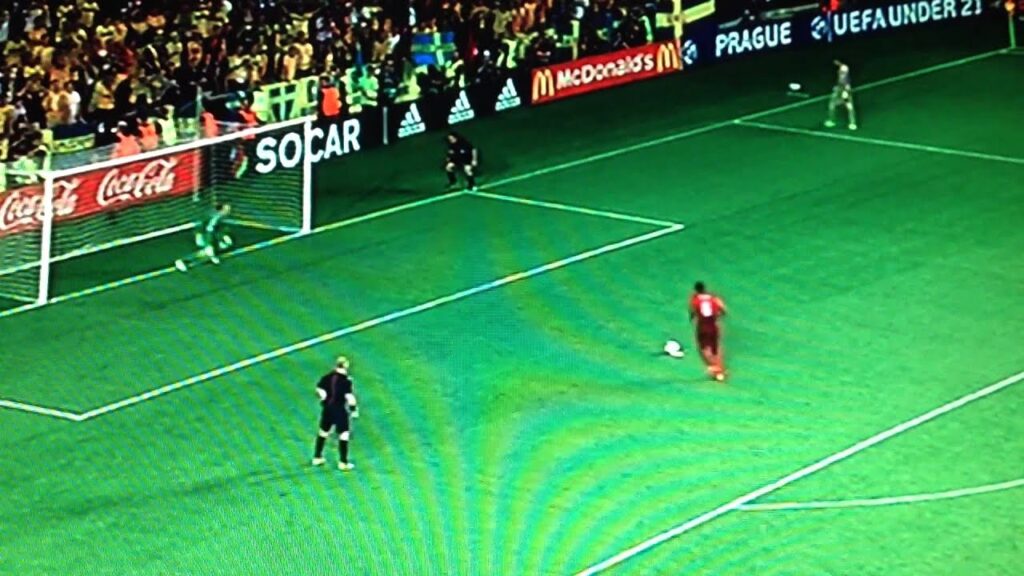 Penalty William Carvalho Portugal vs Sweden/Suécia Final UEFA Euro Sub/U21 2015