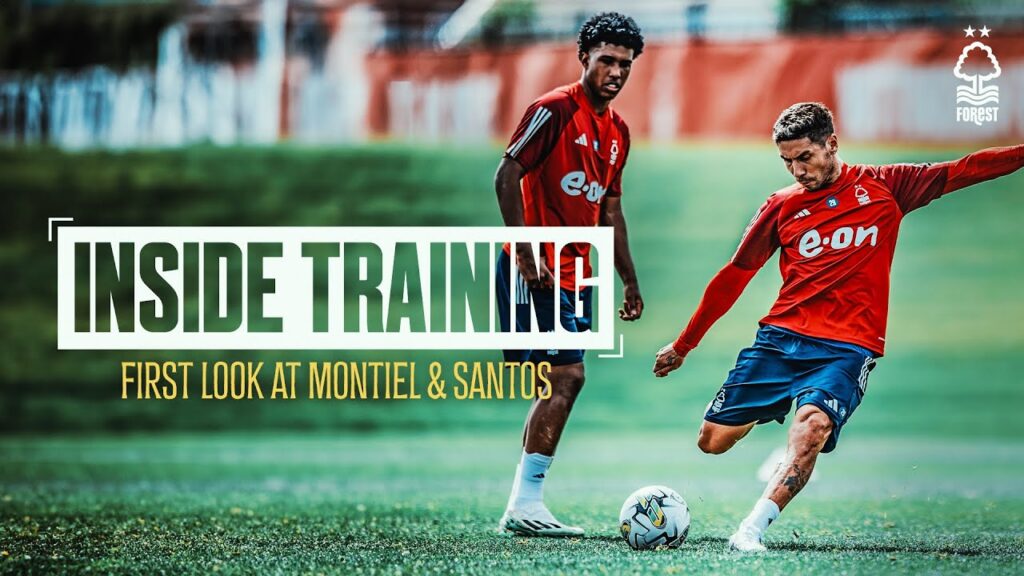 INSIDE TRAINING | FIRST LOOK AT MONTIEL & SANTOS | PREPARING FOR BURNLEY