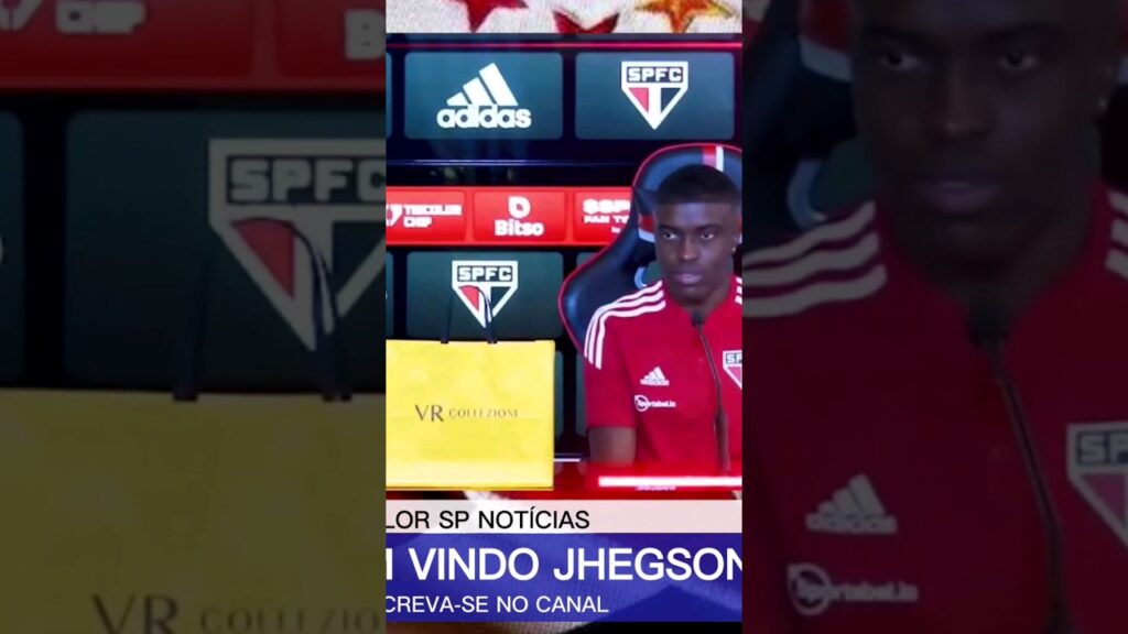 BEM VINDO JHEGSON MÉNDEZ ! APRESENTAÇÃO DO NOVO CAMISA 21 DO #spfc #shorts