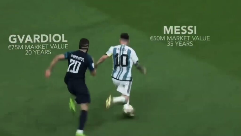 ICONIC MOMENT - KHOẢNG KHẮC MESSI ĐỊNH GIÁ LẠI GVARDIOL TẠI WOLRD CUP 2022.