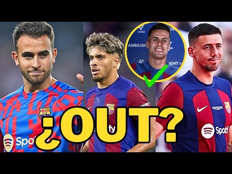 Las Posibles salidas del Barça LENGLET,ABDE y ERIC GARCÍA las Entradas son JOAO CONCELO Y JOAO FÉLIX