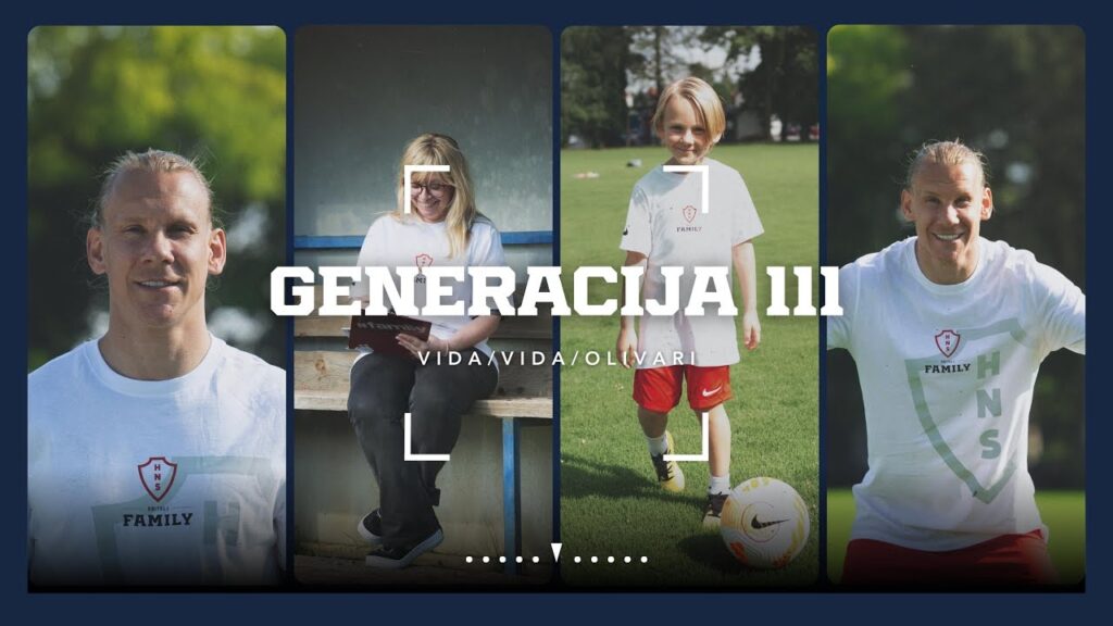 Domagoj Vida, David Vida i Iva Olivari (GENERACIJA 111)