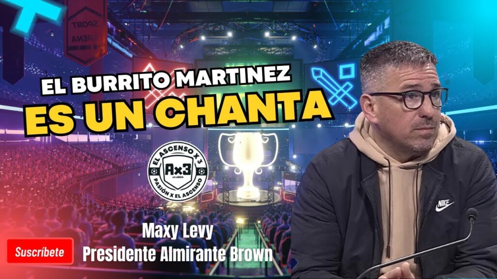 AX3 PROGRAMA 5 | Maxy Levy: “El Burrito Martinez es un Chanta” AX3 PROGRAMA 5 | Maxy Levy: "El Burrito Martinez es un Chanta"