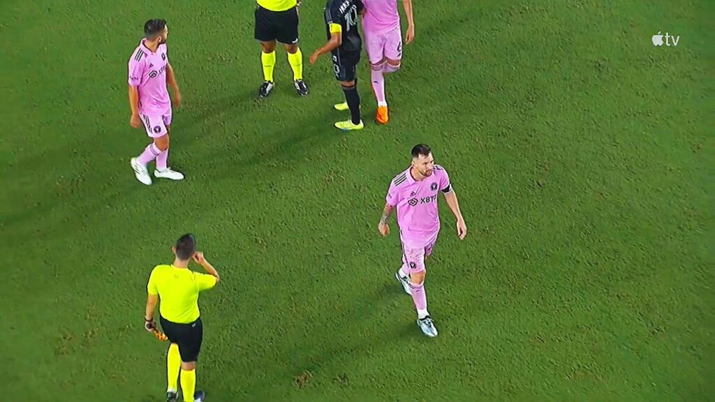 Messi Made Top MLS Team DEFEND with 11 Players !