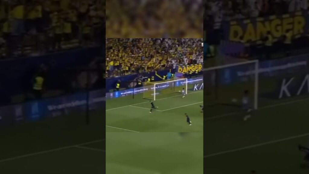Ronaldo second penalty goal Vs Al Shabab #ronaldo #alnassr #shorts #football #viral