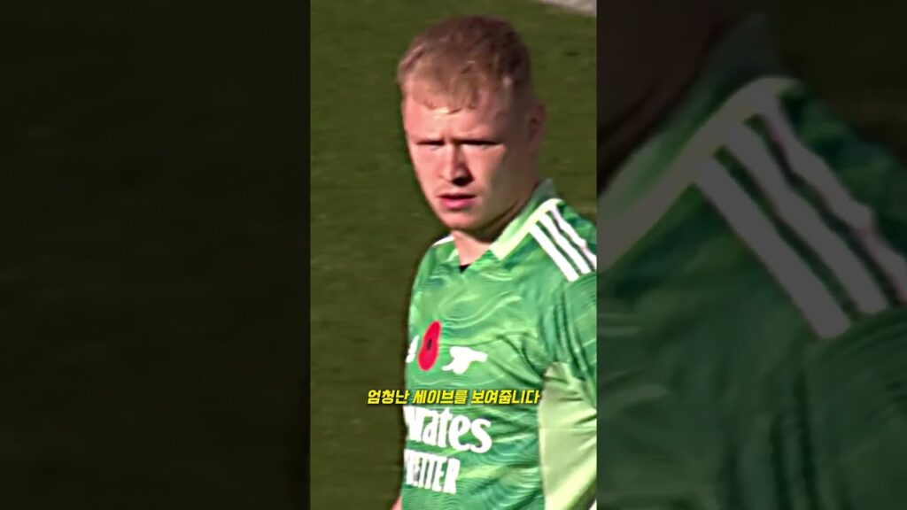 램스데일의 입이 벌어지는 연속 슈퍼 세이브 ㄷㄷ #shorts #EPL #해외축구 #아스날