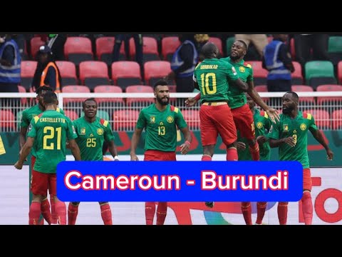 Liste de Rigobert Song: Cameroun - Burundi