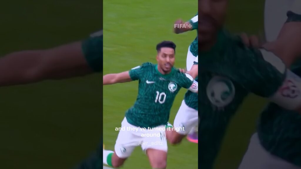 Al dawsari’s banger at the #worldcup 🔥🚀 #saudiarabia #goal