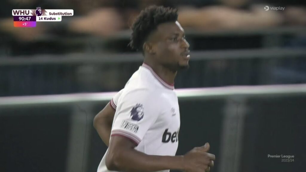 MOHAMMED KUDUS DEBUT LUTON TOWN VS WEST HAM (1-2) MOHAMMED KUDUS DEBUT LUTON TOWN VS WEST HAM (1-2)