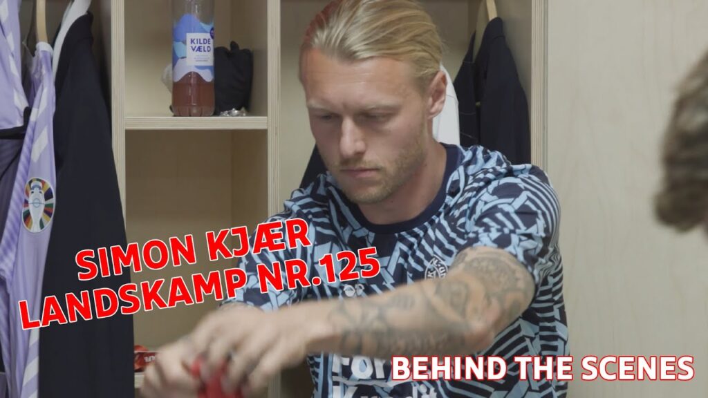 Kom med til Simon Kjærs kamp nr.125 for Danmark - Tæt på landsholdet