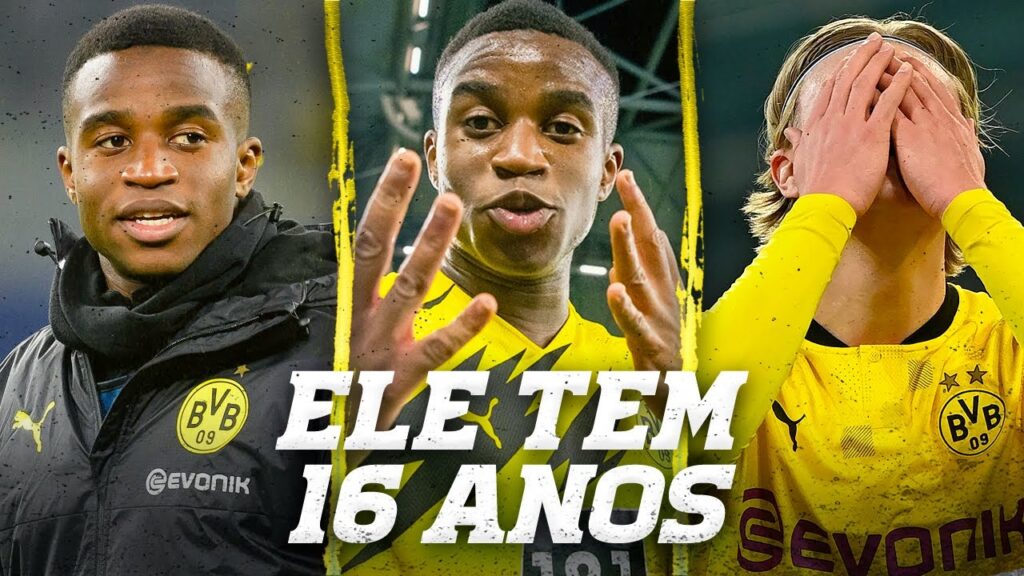 CONHEÇA YOUSSOUFA MOUKOKO, O FUTURO SUBSTITUTO DE HAALAND NO BORUSSIA DORTMUND!