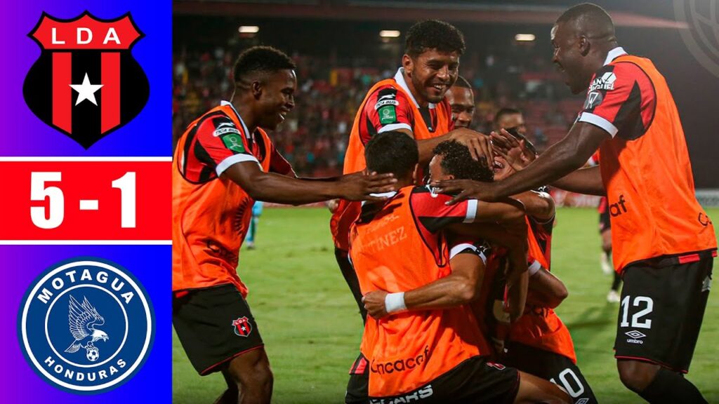 ALAJUELENSE GOLEA 5 - 1 AL MOTAGUA POR LA COPA CENTROAMERICANA | REY DEPORTIVO