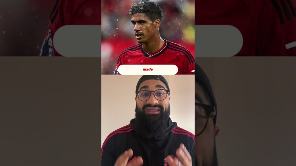 Raphael Varane INJURED 💔 #manchesterunited #football #shorts