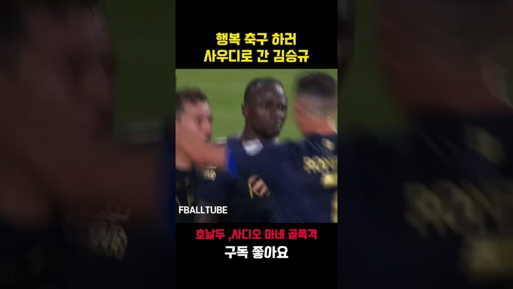 김승규 VS 호날두 사디오마네 개고생하는 김승규 키퍼