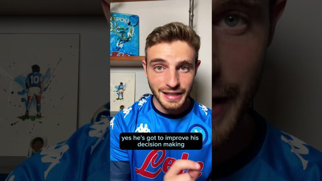 Jesper Lindstrøm is NOT just another Adam Ounas 👀 Welcome to Napoli 🔵🇩🇰 #Lindstrom #napoli