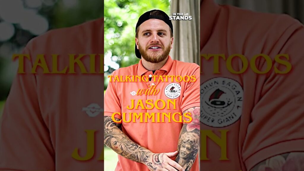 The most inked footballer in 🇮🇳? | #ISL #InTheStands #JasonCummings #Shorts