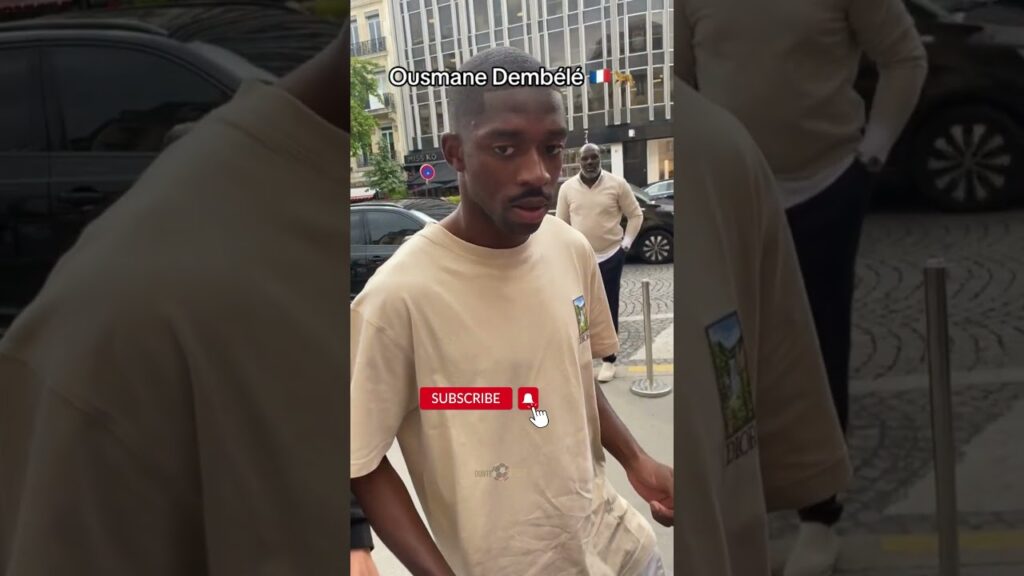 Ousmane Dembélé à Paris 😍 #ousmanedembélé #psg #footballshorts  #football #viral