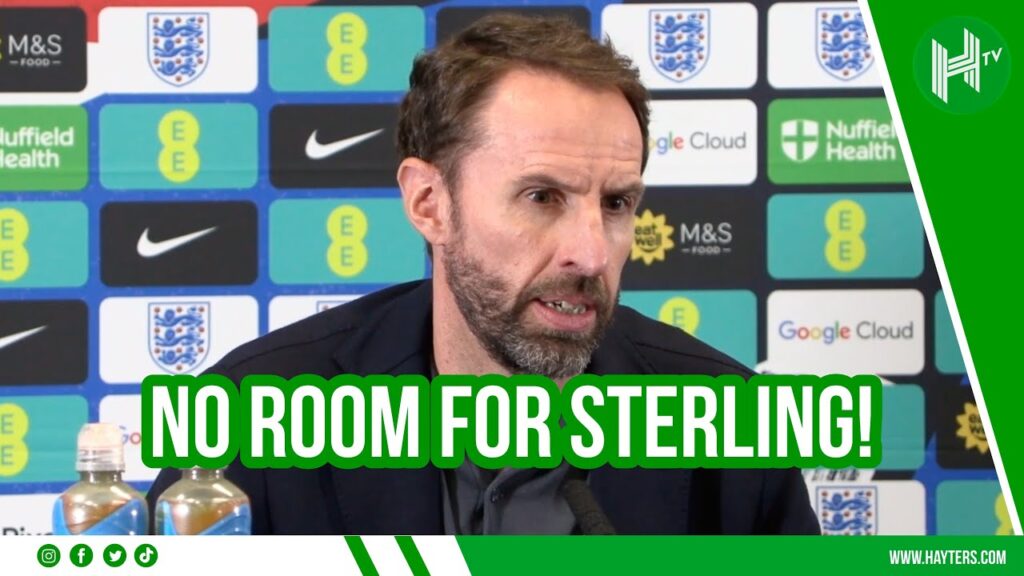 Nketiah IN but no Sterling! | Gareth Southgate on latest England squad
