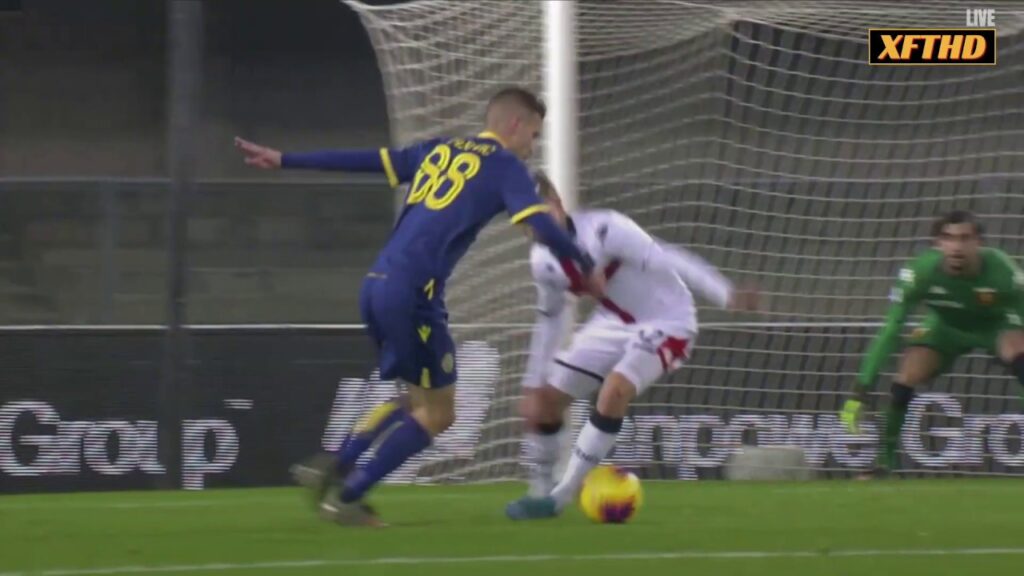 Lazovic goal chance against Genoa | XFTHD