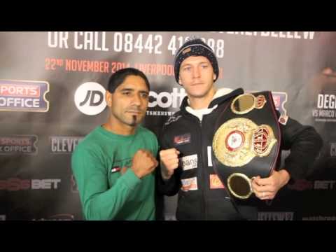 JAMIE McDONNELL v JAVIER CHACON - HEAD TO HEAD @ FINAL PRESS CONFERENCE / CLEVERLY v BELLEW 2