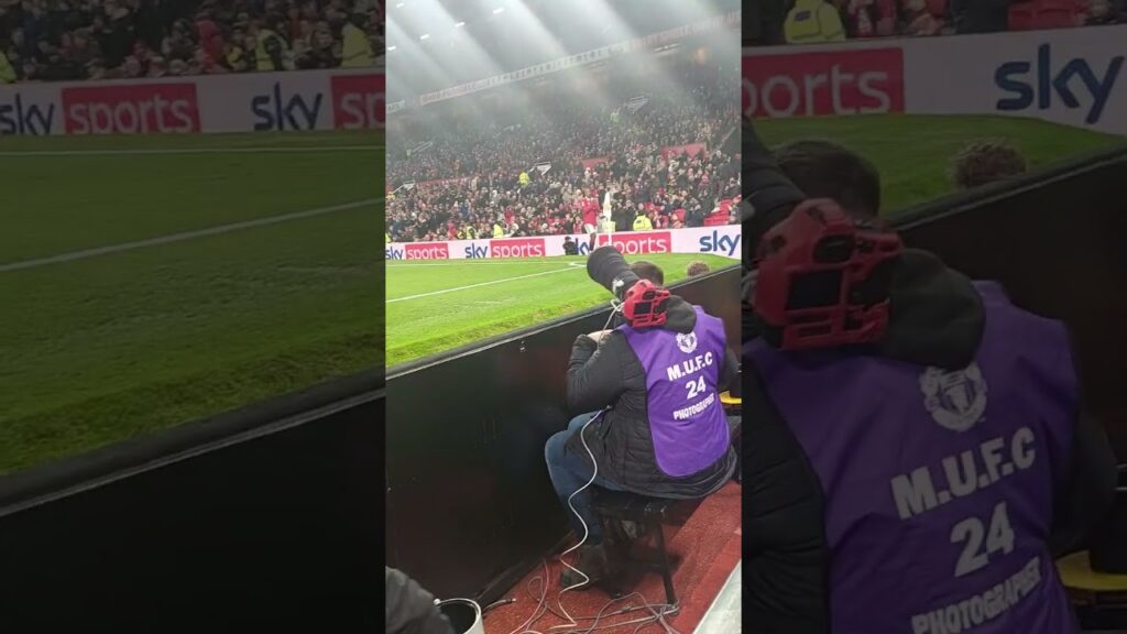 Tyrell Malacia after he was substituted. Manchester United vs Burnley, 2q December 2022.