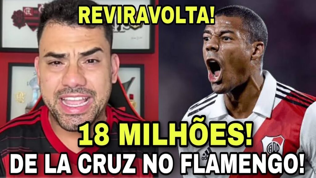 REVIRAVOLTA! NICOLAS DE LA CRUZ CHEGANDO NO FLAMENGO! FLAMENGO  VOLTA A NEGOCIAR COM DE LA CRUZ !!!