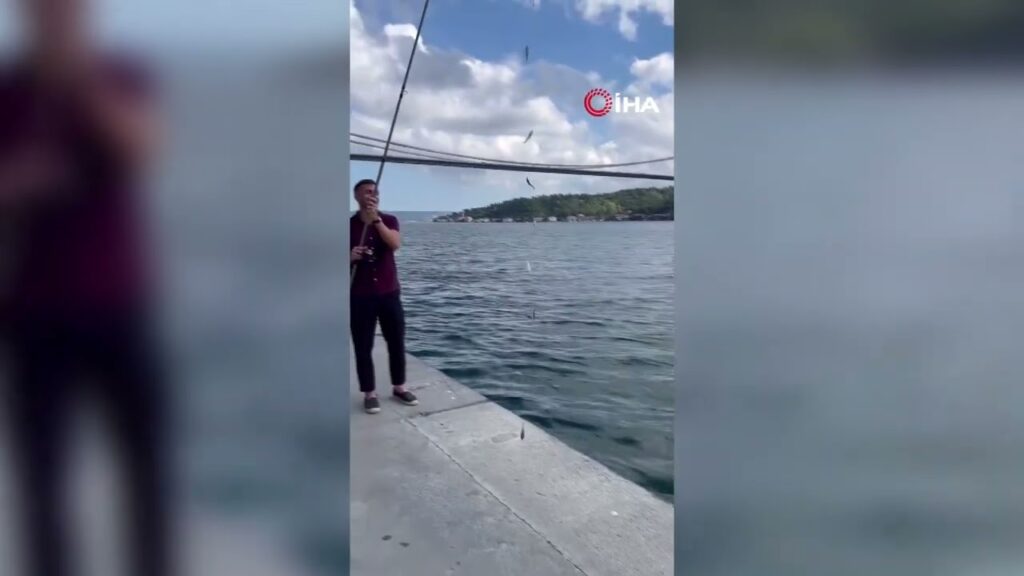 Dusan Tadic, önce golleri attı, sonra İstanbul Boğazı'nda balık tuttu