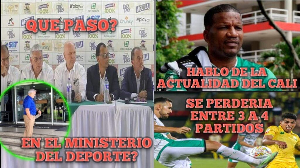 Para qué partidos perderá a Luis Haquín y Enrique Camargo, mera  en el ministerio del deporte?