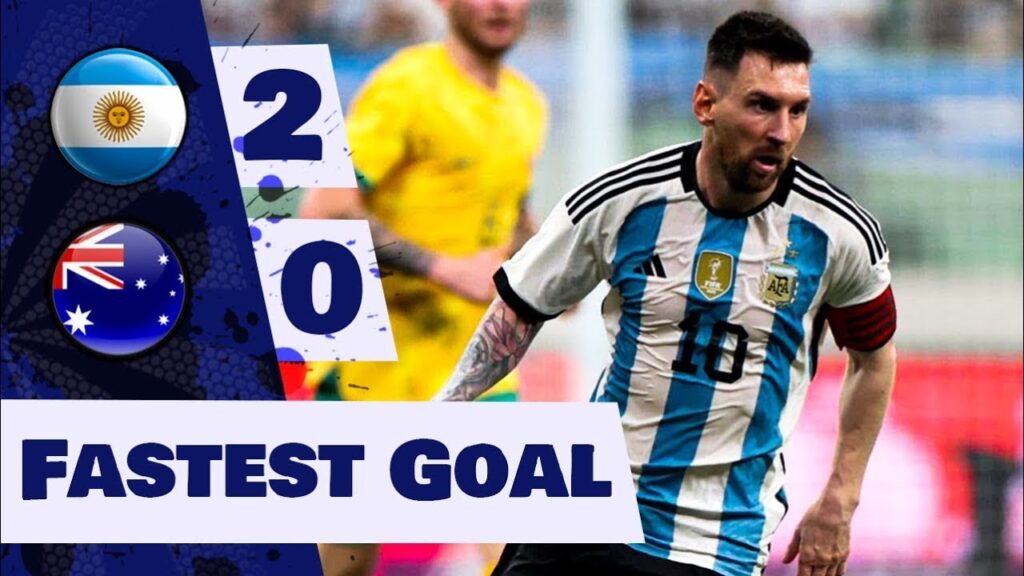 Unbelievable Argentina vs. Australia: Jaw-dropping 2-0 highlights