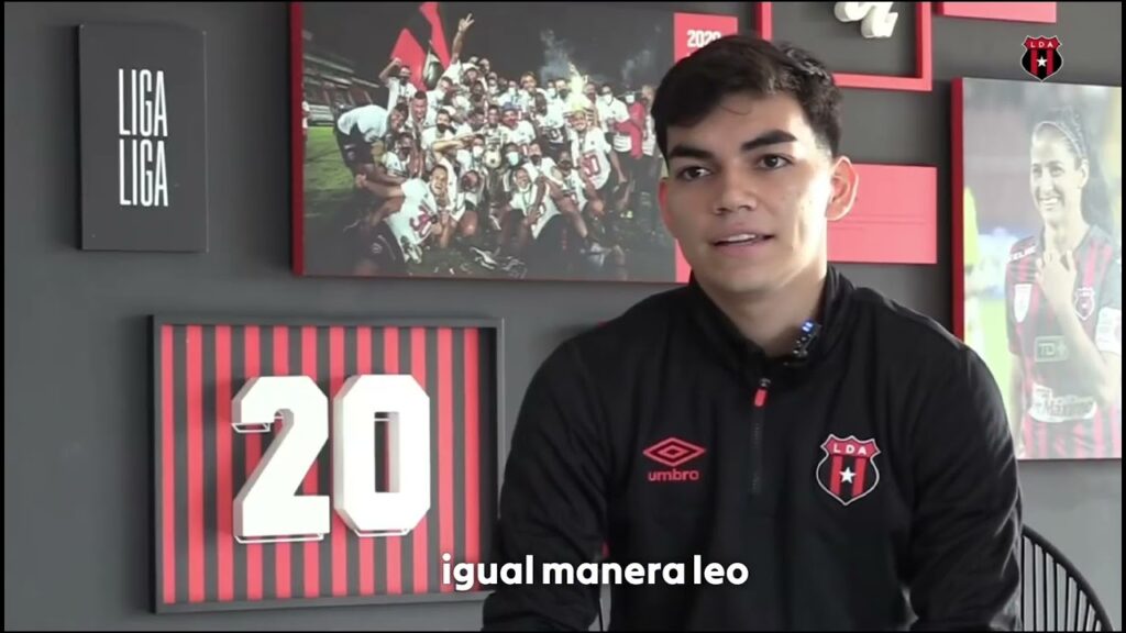 Se viene el debut de Leonardo “Machito” Menjivar con Liga Alajuelense de Costa Rica 🇨🇷