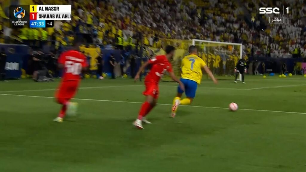 Cristiano Ronaldo vs Shabab Al-Ahli (H) • 22/08/2023 • AFC Champions League | HD 1080i