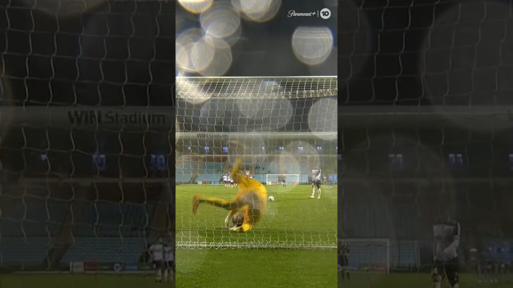 The Redmayne Roll™️ #australiacup #goalkeeper #penaltyshootout