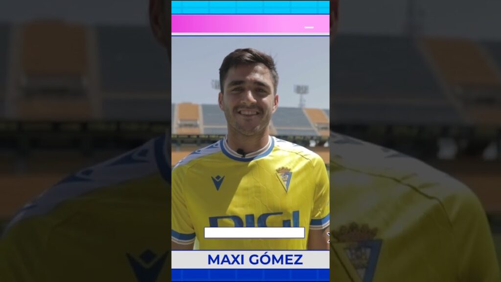 💛 #Preguntas rápidas con #Maxi Gómez #uruguay #CádizCF #question #laliga #football #top