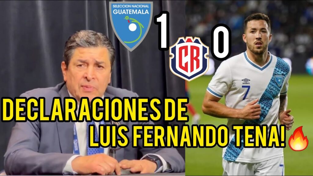 Declaraciones de Luis Fernando Tena sobre el 1-0 ante Costa Rica| Tena habla sobre el partido