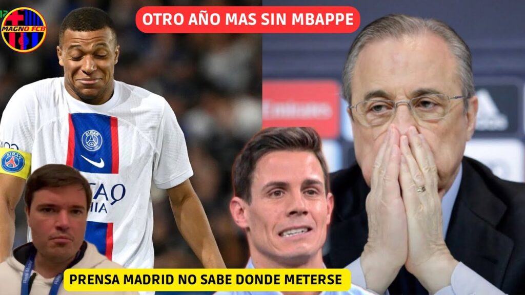 💥 MBAPPE CONFIRMA EL RIDICULO DEL REAL MADRID CON SU FICHAJE OTRO AÑO MAS! LA PRENSA QUEDA MUDA ❌