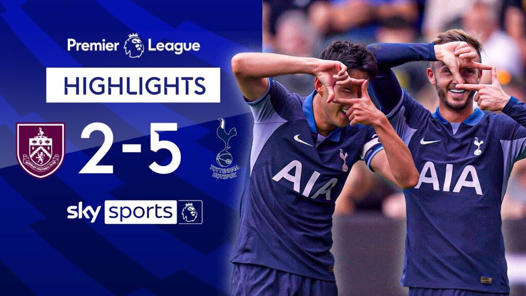 Son hat-trick as Spurs put FIVE past Burnley 💫| Burnley 2-5 Tottenham | Premier League Highlights