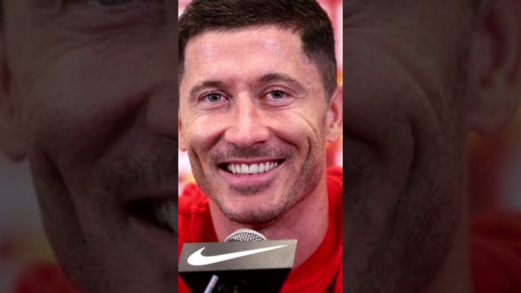 Dlaczego Lewandowski UCIEKAŁ przed POLICJĄ? #shorts  #lewandowski #euro2024 #piłkanożna