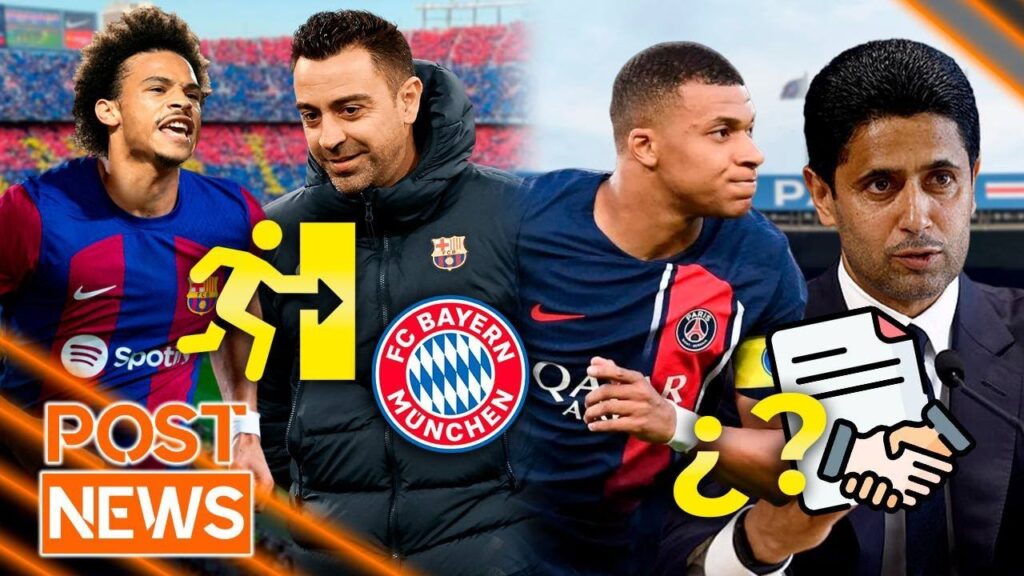 GIRO INESPERADO en el FUTURO de MBAPPÉ | ¿SANÉ al BARÇA?