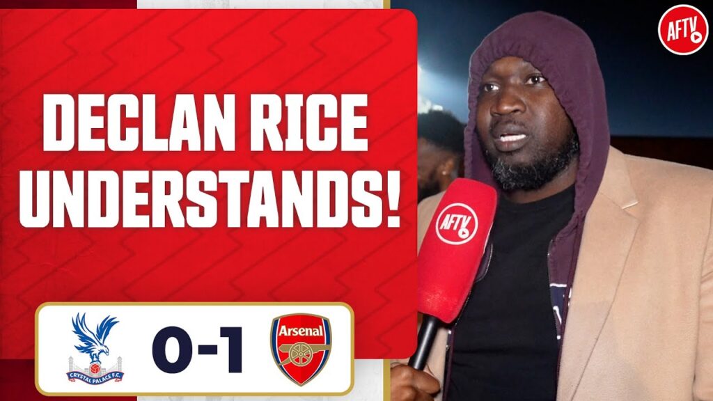 Crystal Palace 0-1 Arsenal | Declan Rice Understands! @strictostrict