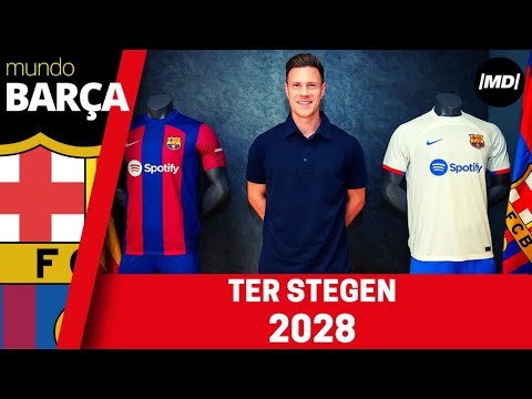 FC Barcelona: ¡Ter Stegen renueva con el Barça hasta 2028!