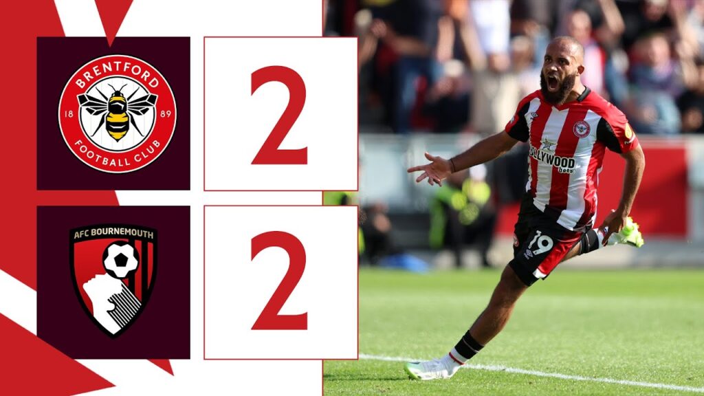 Brentford 2 AFC Bournemouth 2 |  Mbeumo scores the late equaliser💥⚽️