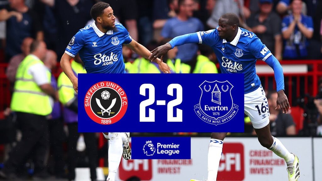 SHEFFIELD UNITED 2-2 EVERTON | Premier League highlights